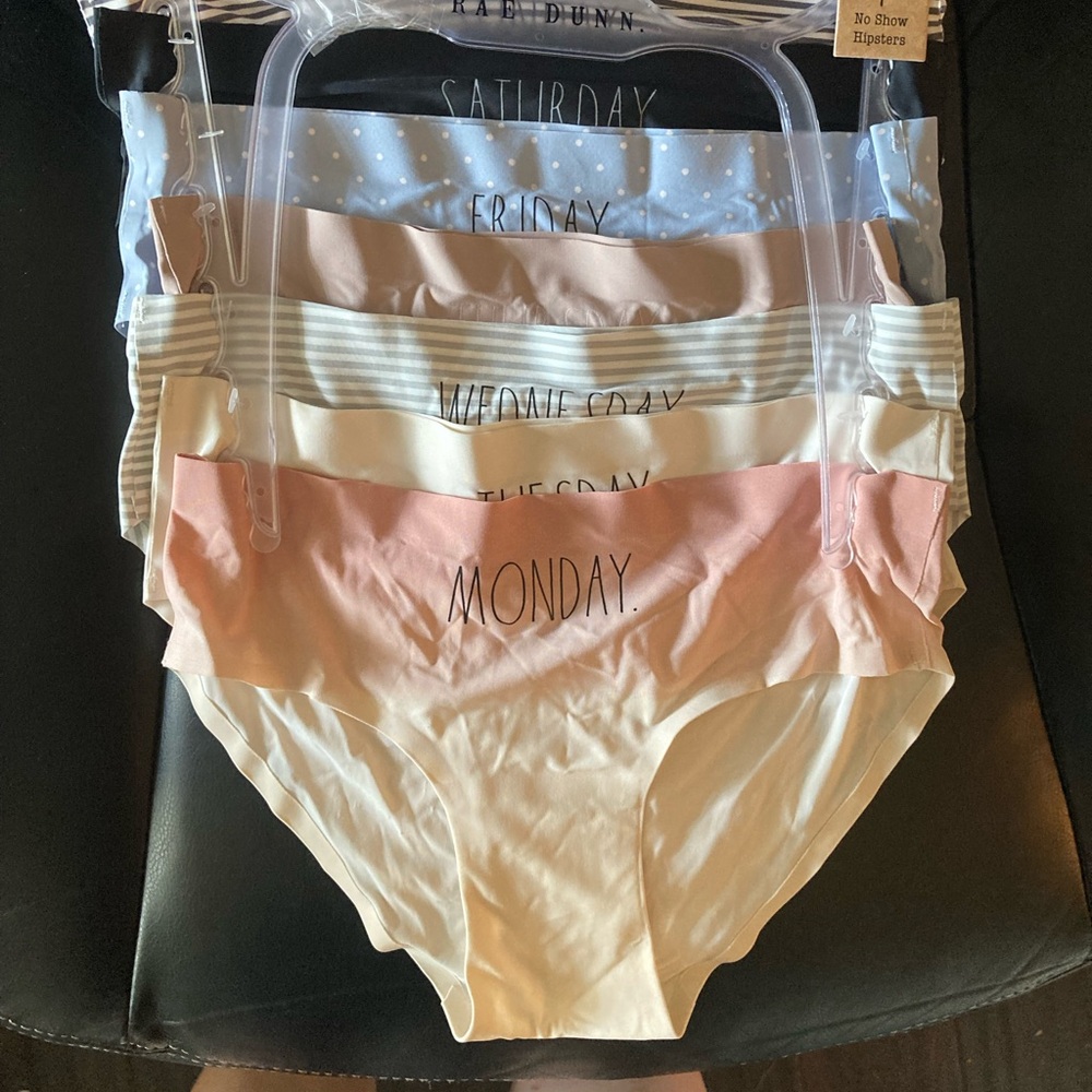 Rae Dunn days of the week hipster panties